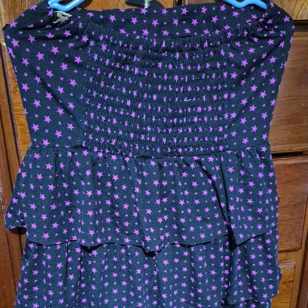 Strapless Starry Night Dress